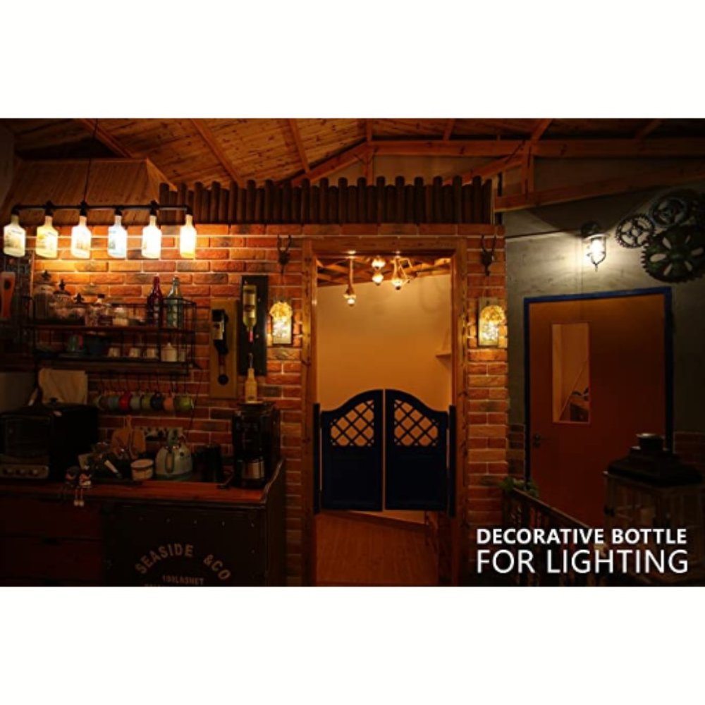 Rustic Mason Jar Wall Sconce (2 Pack) - Picture 3 of 6